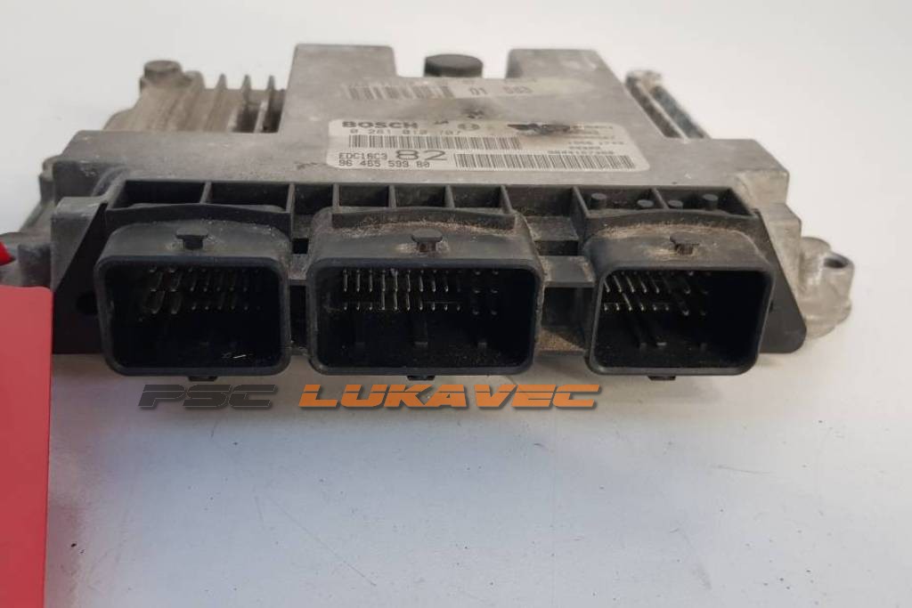PEUGEOT 206 KOMPJUTER MOTORA 1.4 HDI EDC16C3 0281010707