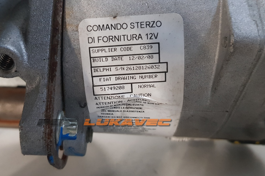 LANCIA YPSILON STUP VOLANA 51749208