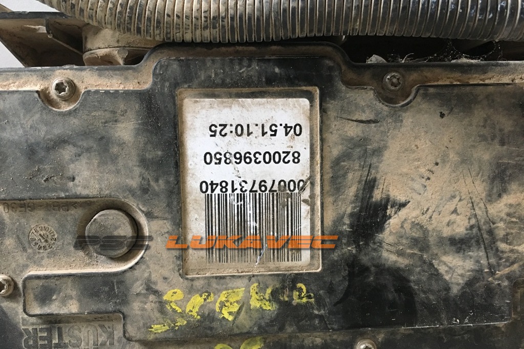 RENAULT SCENIC 2 ELEKTRIČNA RUČNA KOČNICA SCENIC PARKIRNA KOČNICA