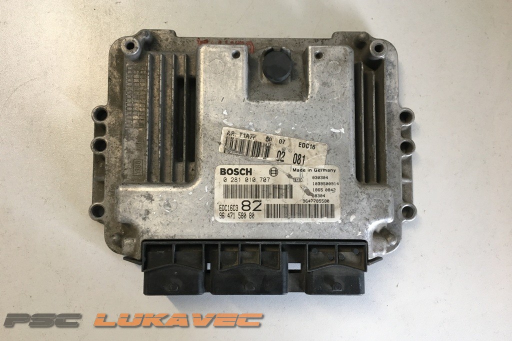 PEUGEOT 206 KOMPJUTER MOTORA 1.4 HDI 9647158080
