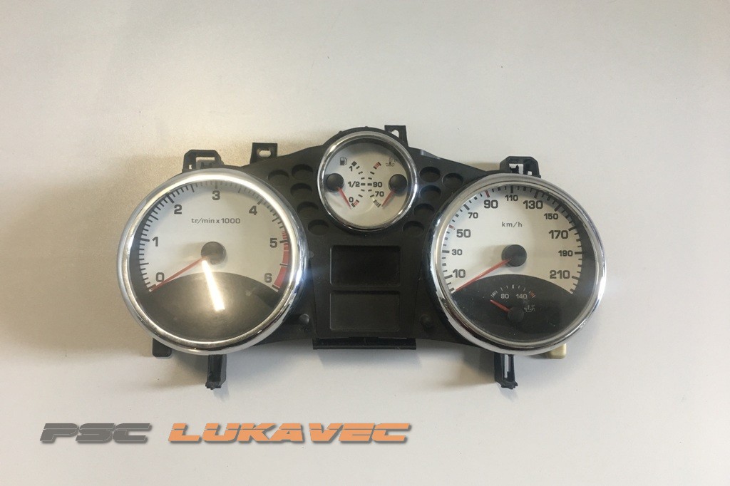 PEUGEOT 207 INSTRUMENT TABLA 207 KILOMETAR SAT 9662904980