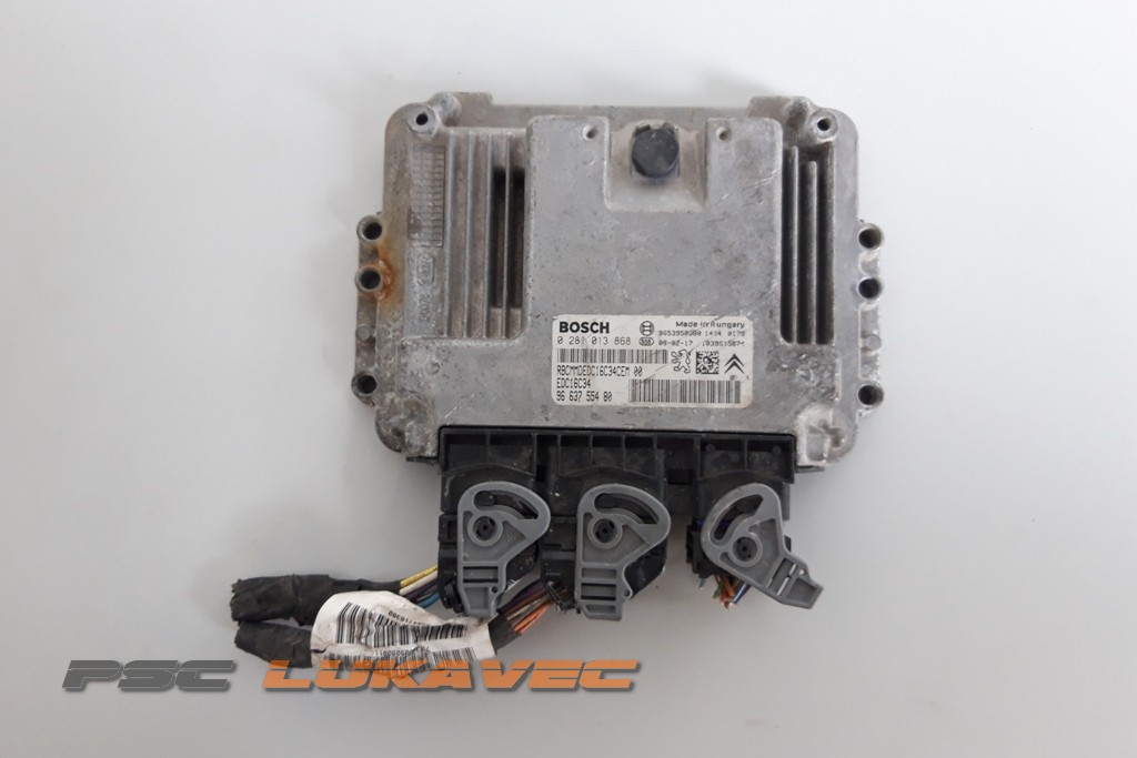 PEUGEOT 207 KOMPJUTER MOTORA 1.6 HDI 9663755480 EDC16C34