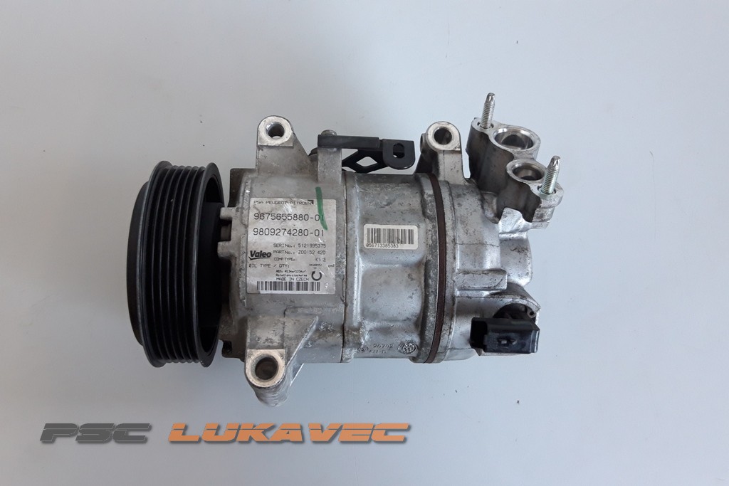 PEUGEOT 308 KOMPRESOR KLIME 1.6 HDI 9675655880