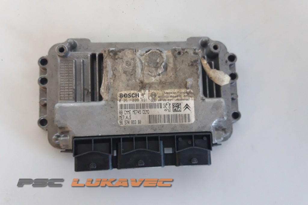 PEUGEOT 307 KOMPJUTER MOTORA 1.6 16V 9657489380 0261208491