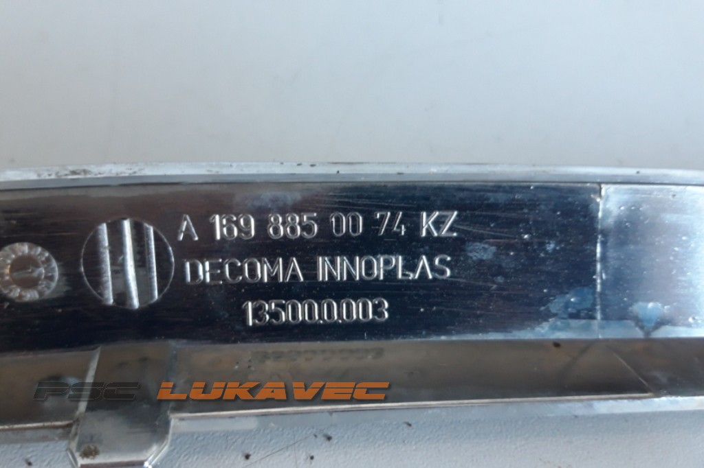 MERCEDES A KLASA W169 LAJSNA PREDNJE MASKE A1698850074