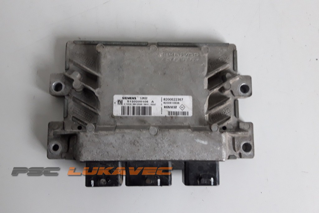 RENAULT CLIO 3 KOMPJUTER MOTORA 1.2 16V SIM 32 8200522357