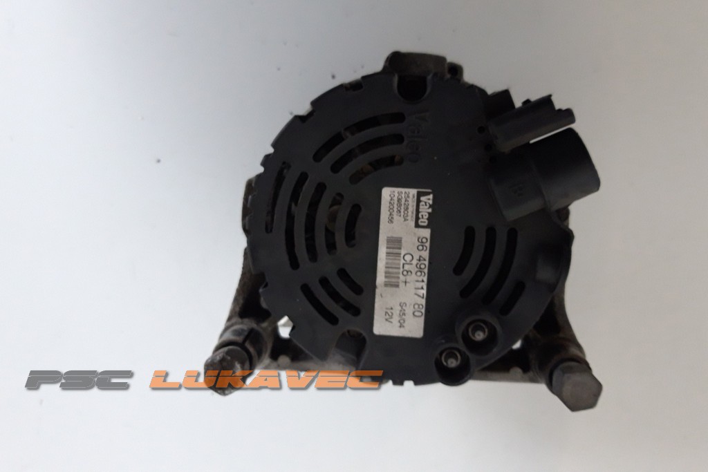 PEUGEOT 207 ALTERNATOR 1.4 16v 9649611780