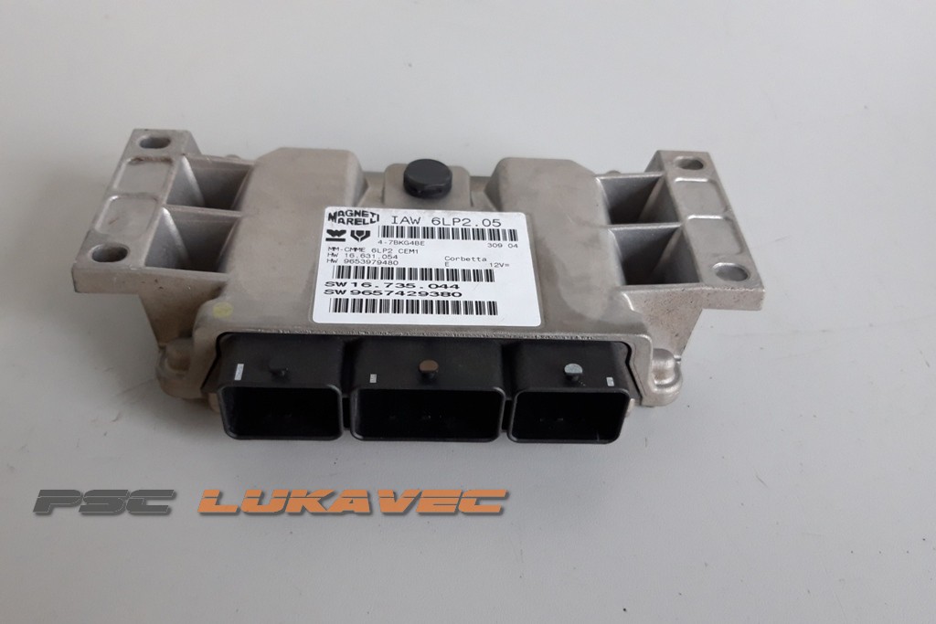 PEUGEOT 307 KOMPJUTER MOTORA 9657429380 IAW 6LP2.05