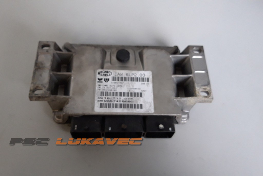 PEUGEOT 206 KOMPJUTER MOTORA 9657429680 IAW 6LP2