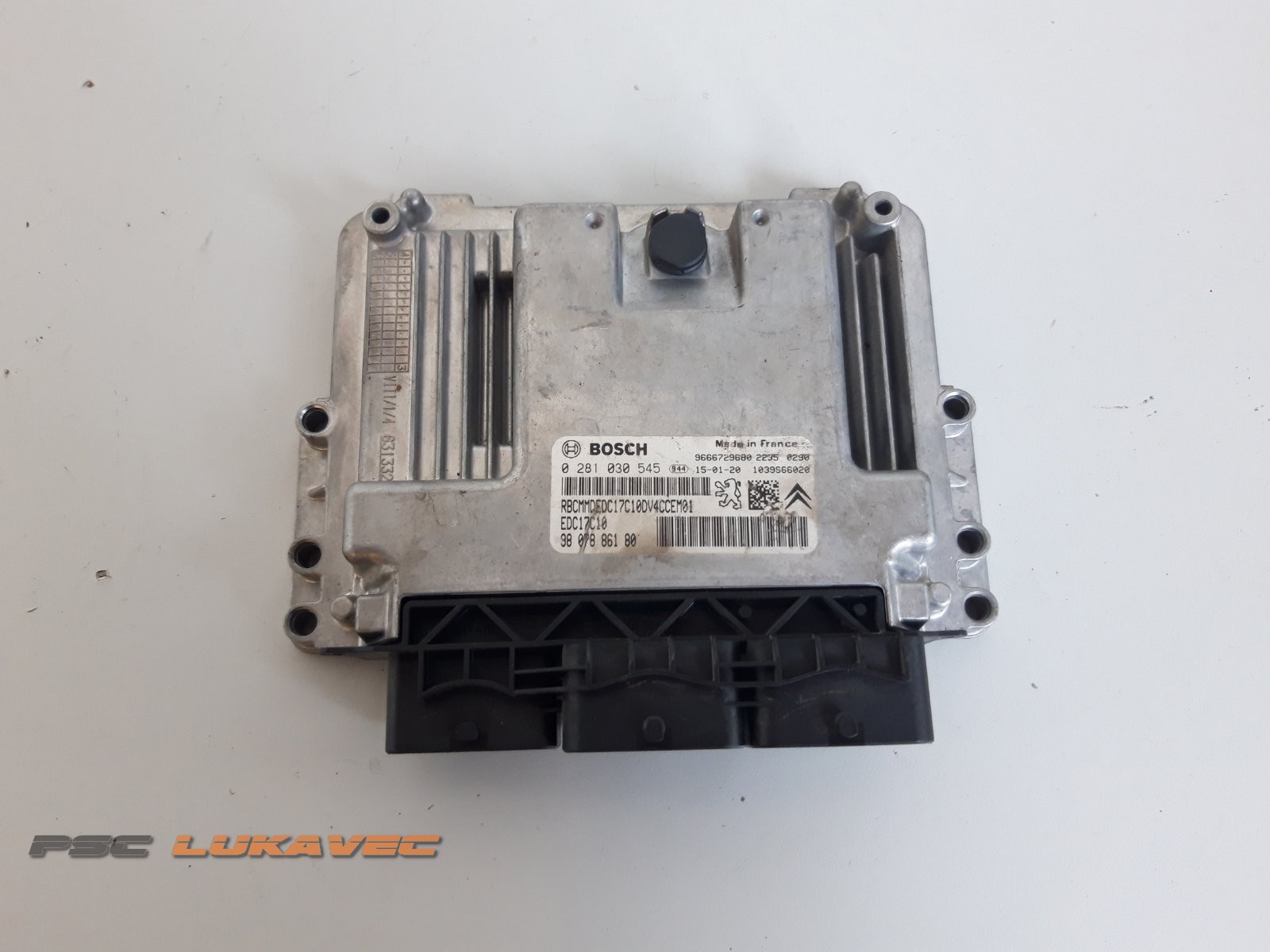 PEUGEOT 208 KOMPJUTER MOTORA 1.4 HDi EDC17C10 9807886180