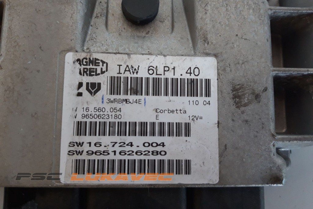 PEUGEOT 307 KOMPJUTER MOTORA 9651626280 IAW 6LP1.40
