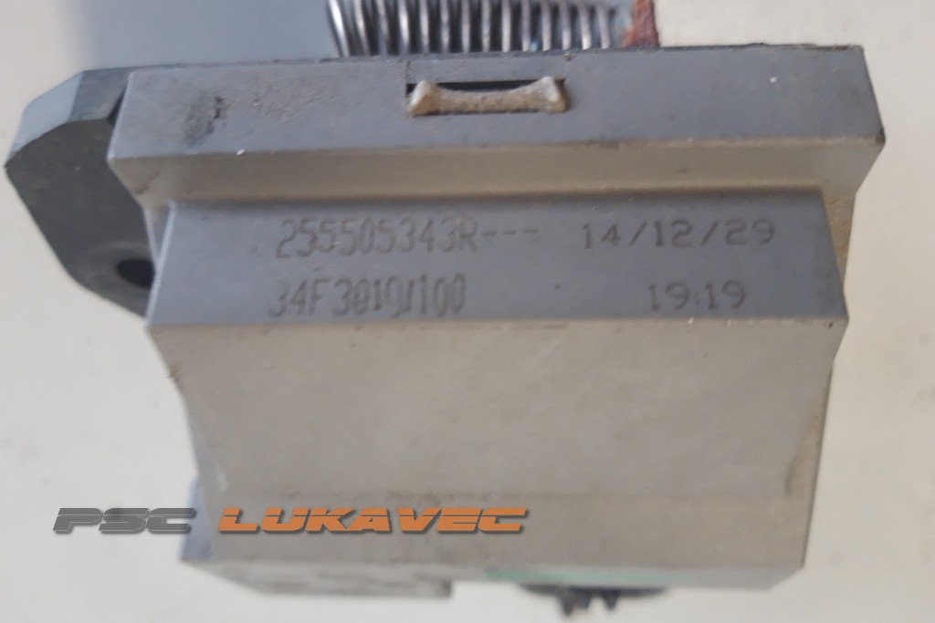 RENAULT CLIO 4 OTPORNIK VENTILATORA 1.5 DCi 255505343R 2016.