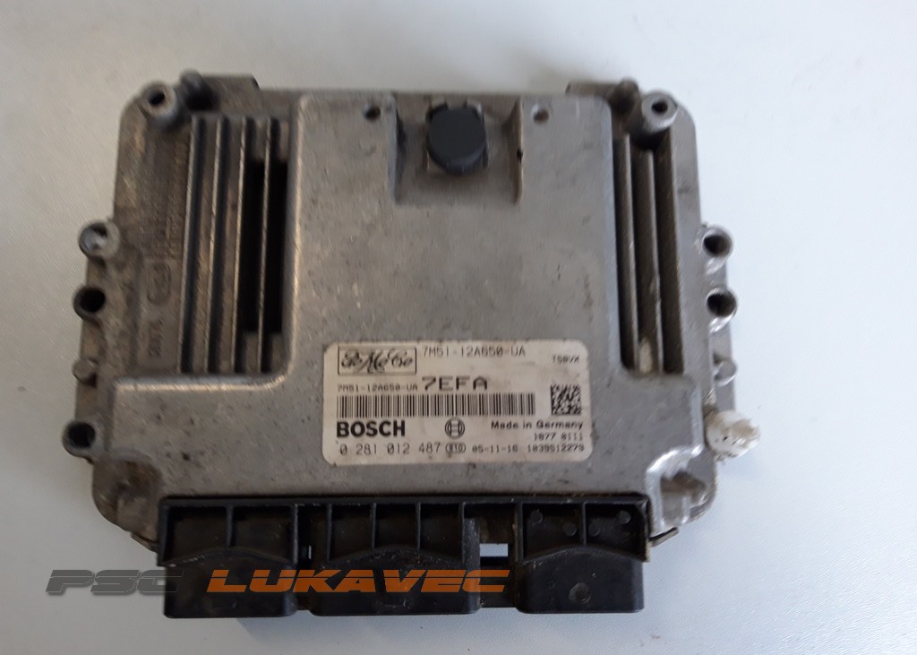 FORD FOCUS KOMPJUTER MOTORA 1.6 TDCi 0281012487 7M5112A650UA