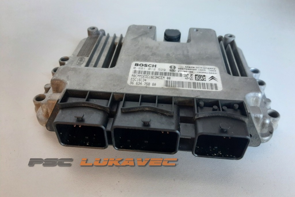 KOMPJUTER MOTORA 1.4 HDI CITROEN C3 9663475880 0281012529