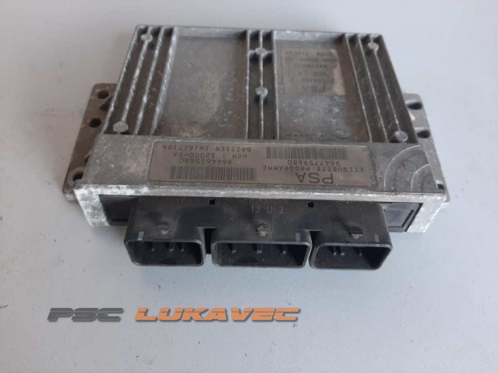 PEUGEOT 206 KOMPJUTER MOTORA 9647759680 S2000-2A