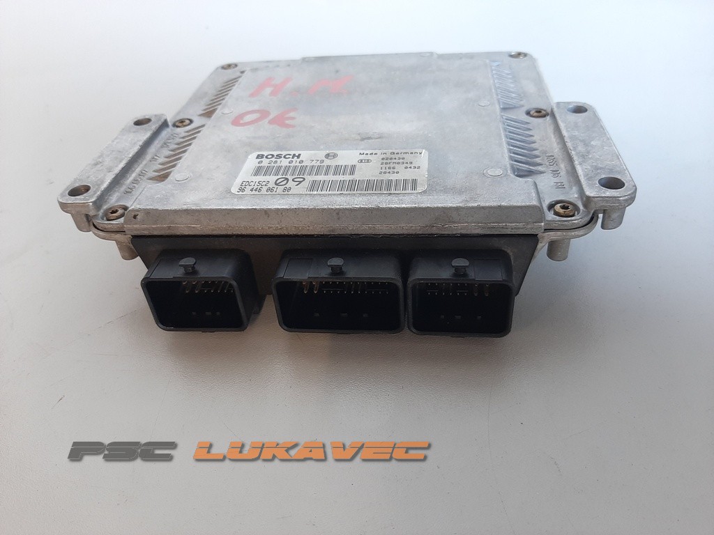 PEUGEOT 307 KOMPJUTER MOTORA 2.0 HDI EDC15C2 9644606180