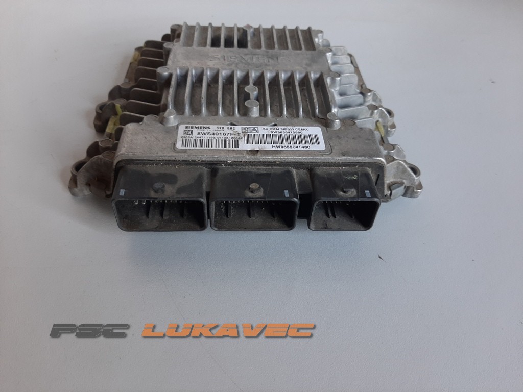 PEUGEOT 407 KOMPJUTER MOTORA 2.0 HDI SID 803 5WS40167F-T