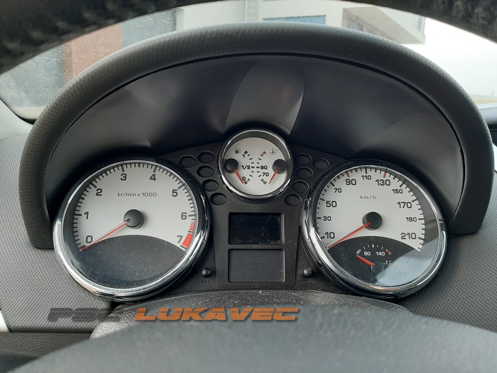 PEUGEOT 207 INSTRUMENT TABLA 207 KILOMETAR SAT