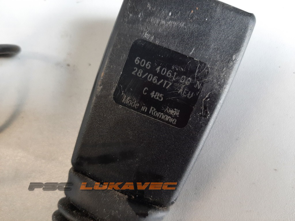 CITROEN JUMPER ZATEZAČ POJASA JUMPER UTIKAČ POJASA 606406100N