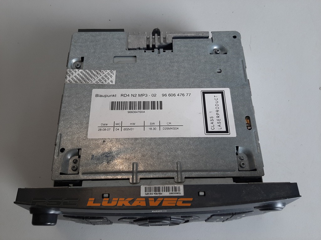 PEUGEOT 407 CD RADIO MP3 9660647677