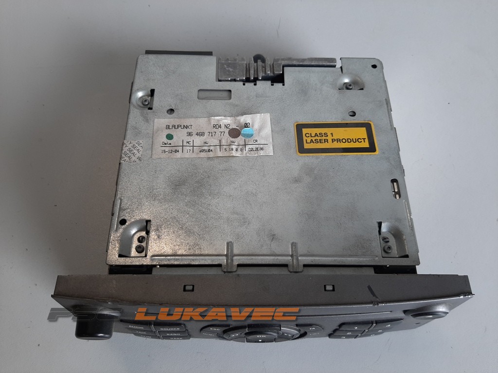 PEUGEOT 407 CD RADIO 9646871777