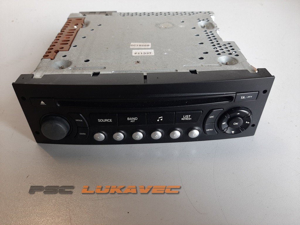 PEUGEOT 207 CD RADIO 96613826XT
