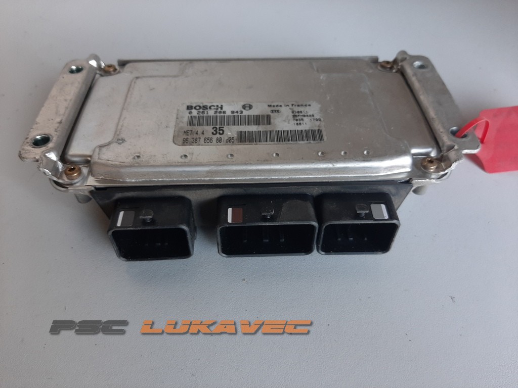 PEUGEOT 307 KOMPJUTER MOTORA 1.6 16V ME7.4.4 9638765680