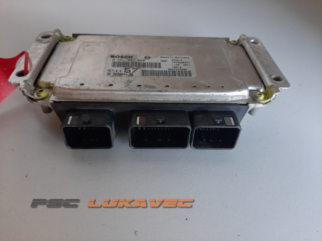 PEUGEOT 307 KOMPJUTER MOTORA 1.6 16V 9656984180 0261207860
