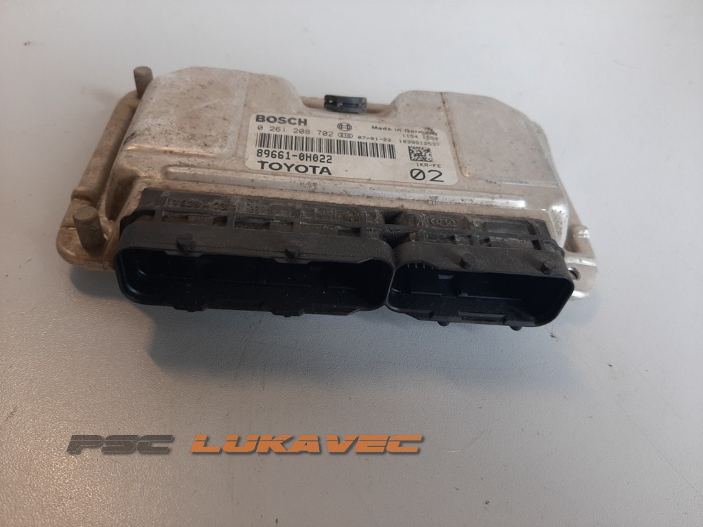 TOYOTA AYGO KOMPJUTER MOTORA 1.0 89661-0H022 0261208702