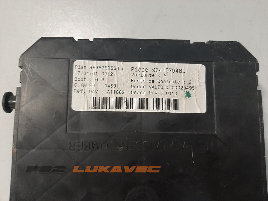 PEUGEOT 307 KUTIJA OSIGURAČA BSI 9641079480 VALEO
