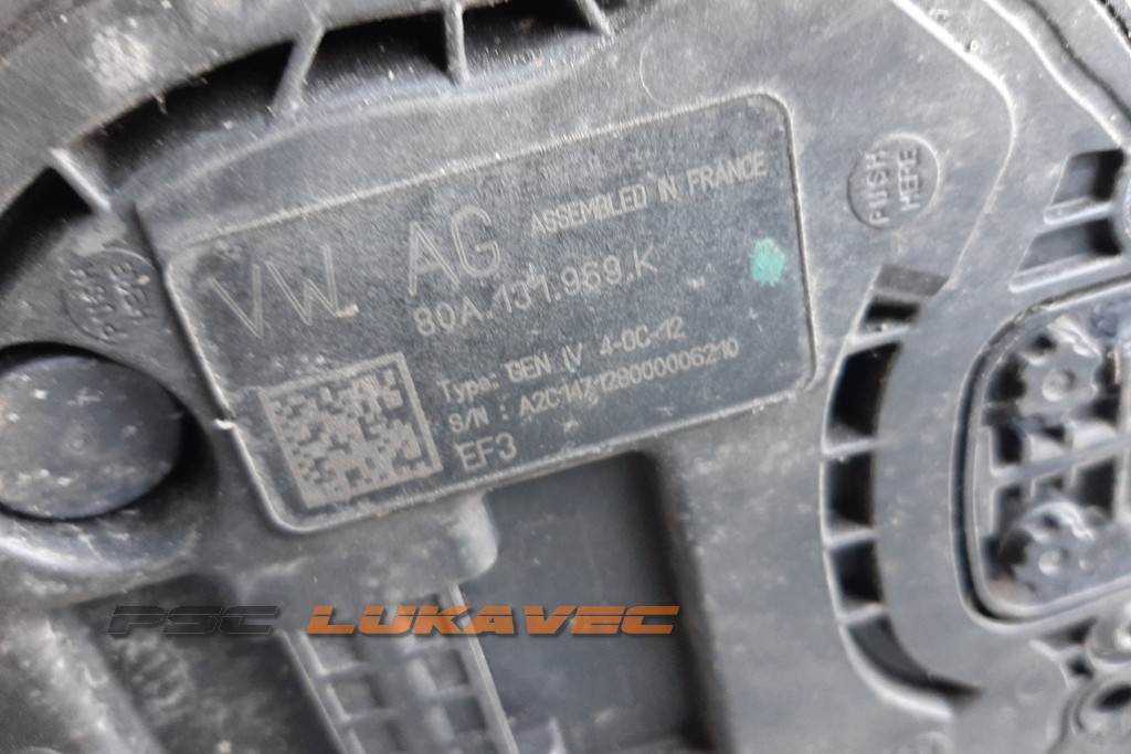 AUDI Q5 ADBLUE AUDI Q5 SPREMNIK ADITIVA 80A131969K