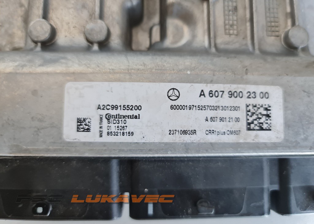 MERCEDES BENZ A180  KOMPJUTER MOTORA  SID310 A6079002300