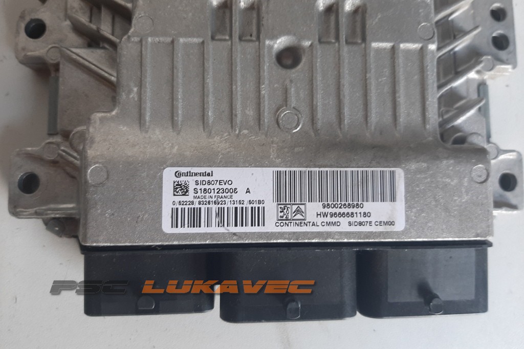 PEUGEOT 308 1.6 KOMPJUTER MOTORA S18012300