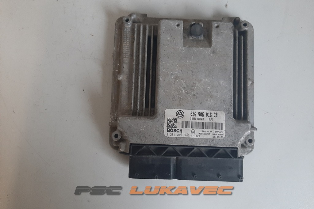 VW GOLF 5 1.9 TDI KOMPJUTER MOTORA 0281011900