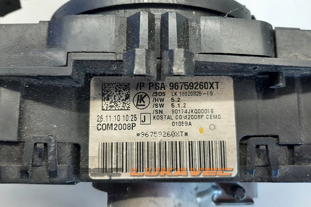 PEUGEOT 508 1.6 HDI ZAVOJNICA VOLANA 96759260XT 2012.