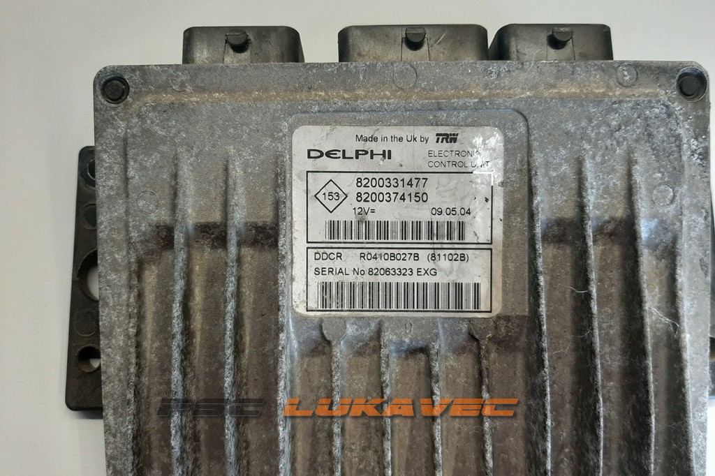 RENAULT KANGO 1.5 DCI KOMPJUTER MOTORA 8200331477 2004.