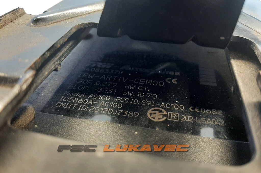 PEUGEOT 308 RADAR 54086337D 2016
