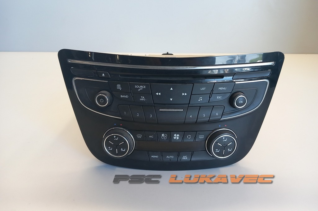 PEUGEOT 508 CD RADIO 9676837880 2010.