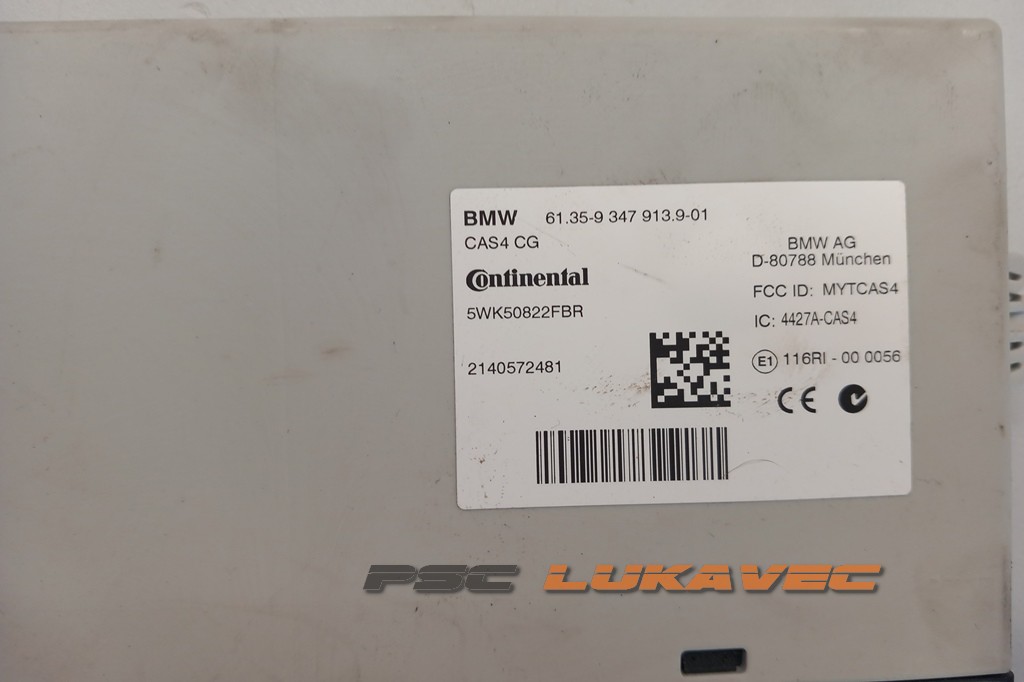 BMW X4 KOMFORT MODUL 61359359013  2014-2018