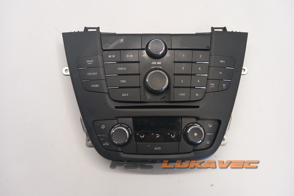 OPEL INSIGNIA KONZOLA RADIA OPEL INSIGNIA KLIMATRONIK 13273254 1327309