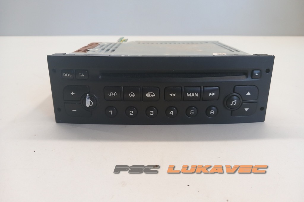 PEUGEOT 307 CD RADIO 96545978XT