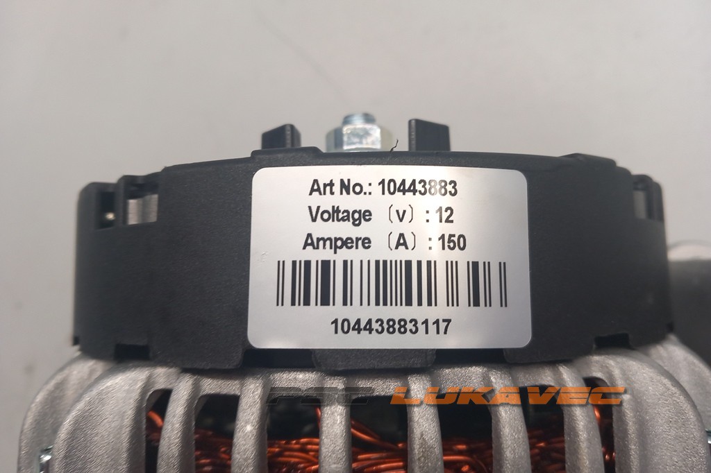 PEUGEOT BOXER 2.2 HDI ALTERNATOR 10443883