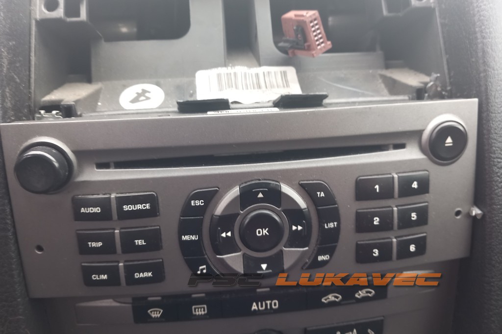 PEUGEOT 407 RADIO 6564W5 2006.