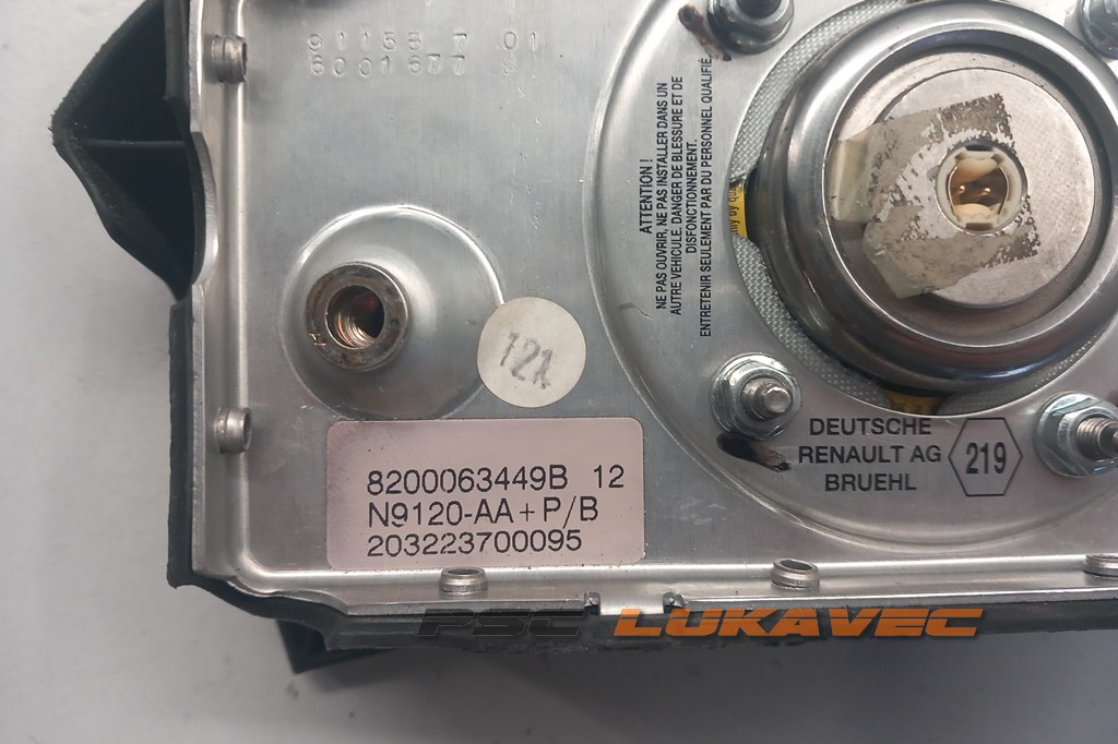 RENAULT MASTER 2 ZRAČNI JASTUK VOLANA 8200063449