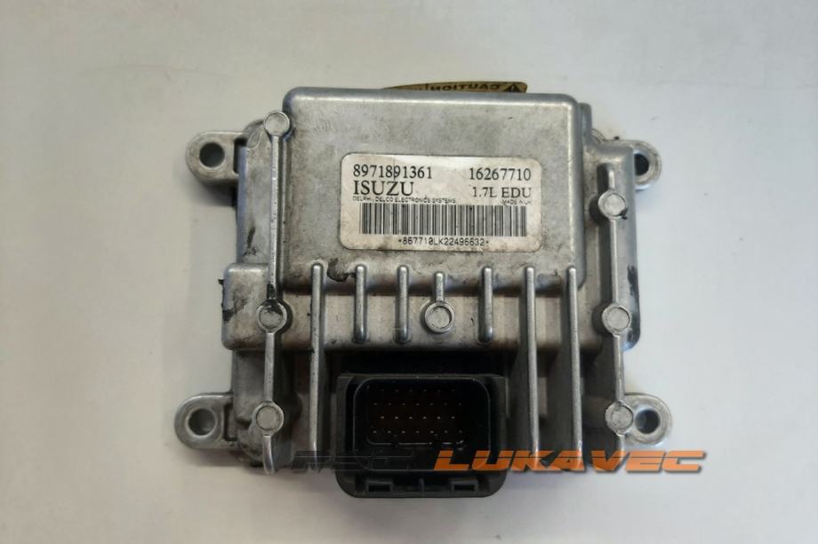 OPEL MERIVA 1.7 DTI KOMPJUTER MOTORA OPEL MERIVA 1.7 DTI ELEKTRONIKA M