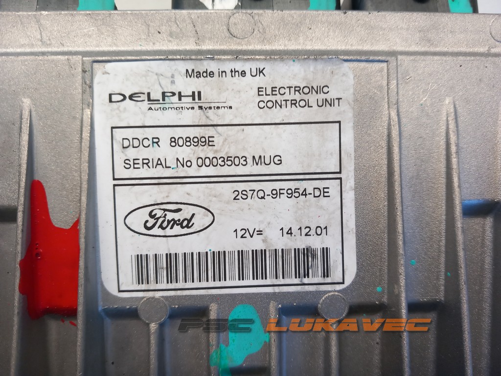 FORD MONDEO 3 KOMPJUTER MOTORA 2.0 TDCI 2S7Q9F954DE