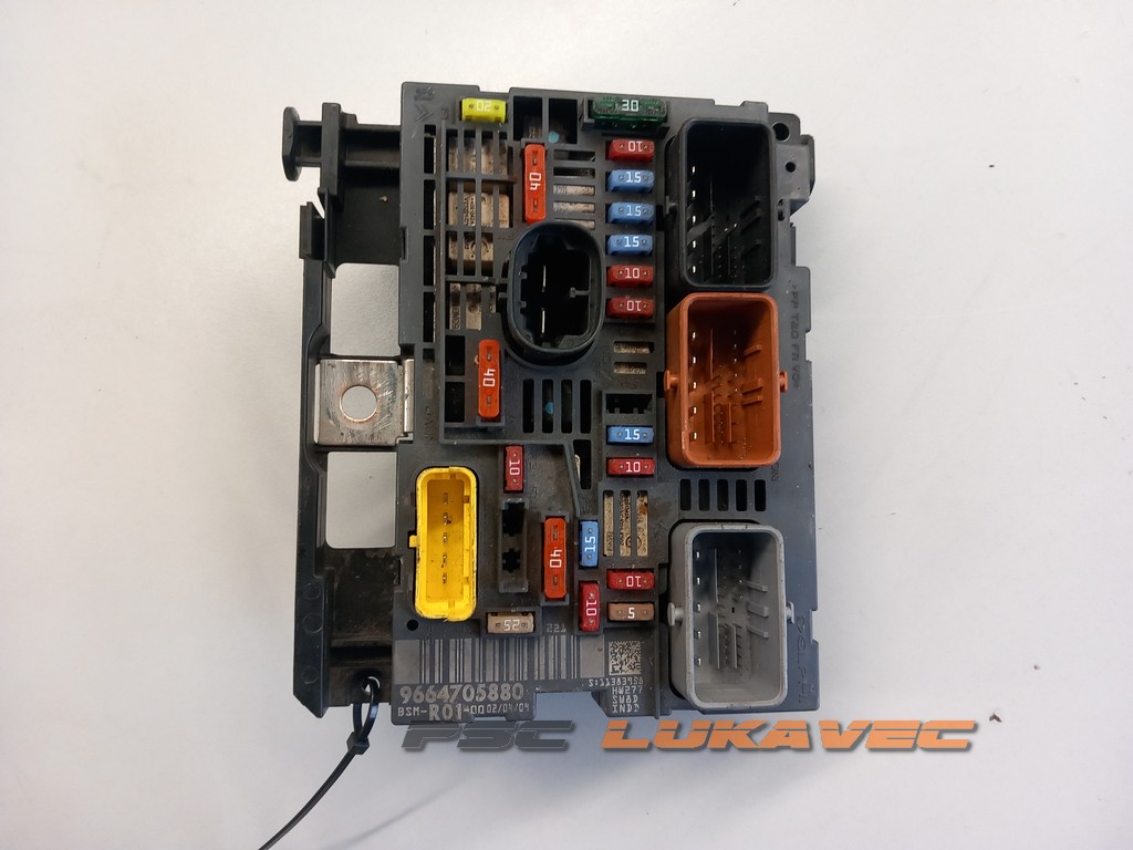 PEUGEOT 407 KUTIJA OSIGURAČA BSM R01-00 9664705880