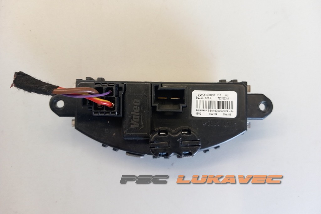 VW TIGUAN OTPORNIK VENTILACIJE 5Q0907521C 2020