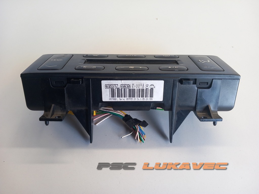 PEUGEOT 406 PREKIDAČI VENTILACIJE I KLIME 96303375ZL 2002.