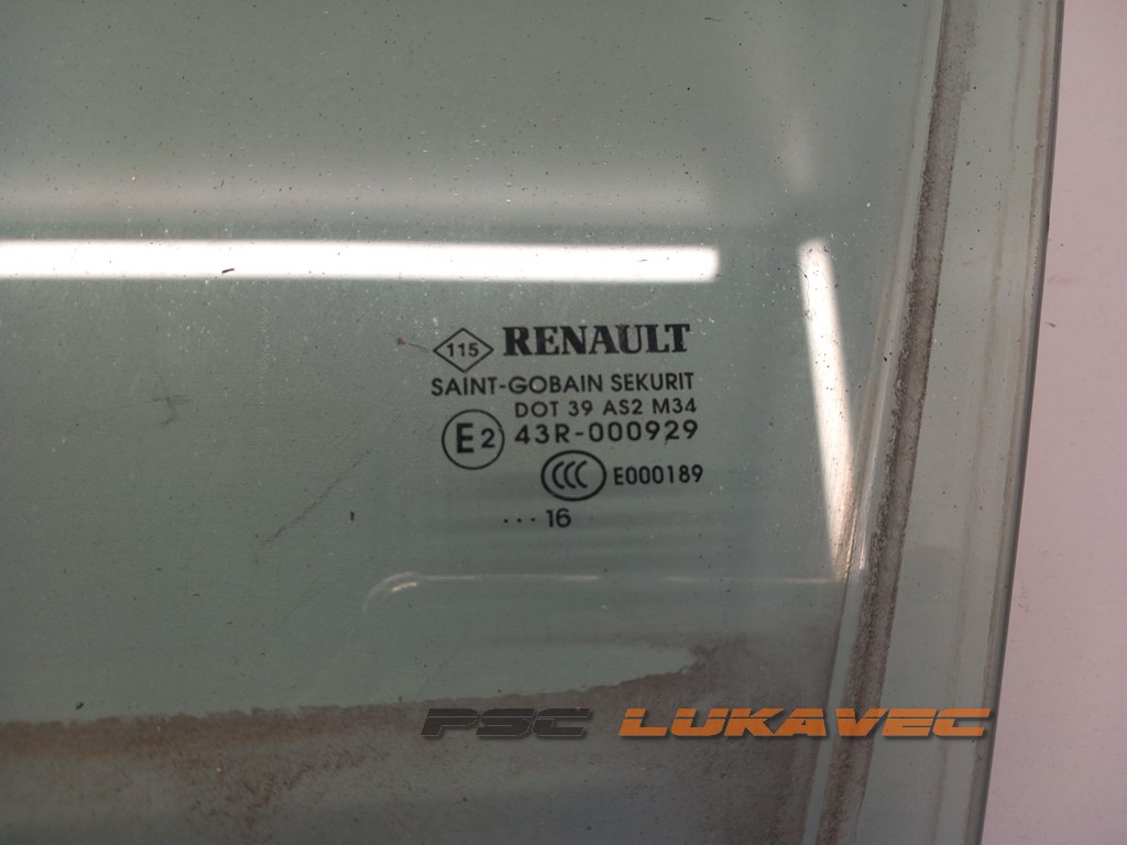 RENAULT TALISMAN STAKLO VRATA PREDNJE LIJEVO 43R000929 2016.